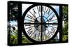 Giant Clock Window - View on Central Park West - San Remo-Philippe Hugonnard-Stretched Canvas