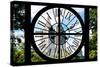 Giant Clock Window - View on Central Park West - San Remo-Philippe Hugonnard-Stretched Canvas