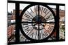 Giant Clock Window - View on Chelsea Market - Meatpacking District III-Philippe Hugonnard-Mounted Photographic Print
