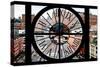 Giant Clock Window - View on Chelsea Market - Meatpacking District III-Philippe Hugonnard-Stretched Canvas