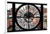 Giant Clock Window - View on Chelsea Market - Meatpacking District III-Philippe Hugonnard-Framed Photographic Print