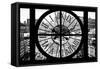 Giant Clock Window - View on Chelsea Market - Meatpacking District IV-Philippe Hugonnard-Framed Stretched Canvas