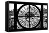 Giant Clock Window - View on Chelsea Market - Meatpacking District IV-Philippe Hugonnard-Framed Stretched Canvas