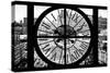 Giant Clock Window - View on Chelsea Market - Meatpacking District IV-Philippe Hugonnard-Stretched Canvas