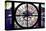 Giant Clock Window - View on Chelsea Market - Meatpacking District V-Philippe Hugonnard-Stretched Canvas