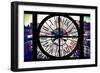 Giant Clock Window - View on Chelsea Market - Meatpacking District V-Philippe Hugonnard-Framed Photographic Print