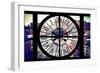 Giant Clock Window - View on Chelsea Market - Meatpacking District V-Philippe Hugonnard-Framed Photographic Print