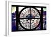 Giant Clock Window - View on Chelsea Market - Meatpacking District V-Philippe Hugonnard-Framed Photographic Print