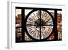 Giant Clock Window - View on Chelsea Market - Meatpacking District VI-Philippe Hugonnard-Framed Photographic Print