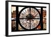 Giant Clock Window - View on Chelsea Market - Meatpacking District VI-Philippe Hugonnard-Framed Photographic Print