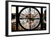 Giant Clock Window - View on Chelsea Market - Meatpacking District-Philippe Hugonnard-Framed Photographic Print