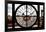 Giant Clock Window - View on East River and Manhattan Bridge III-Philippe Hugonnard-Framed Photographic Print