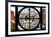 Giant Clock Window - View on Lower Manhattan - New York City-Philippe Hugonnard-Framed Photographic Print