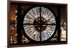 Giant Clock Window - View on Manhattan by Night V-Philippe Hugonnard-Framed Photographic Print