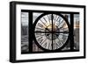 Giant Clock Window - View on Manhattan - New York City-Philippe Hugonnard-Framed Photographic Print
