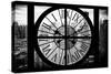 Giant Clock Window - View on Manhattan-Philippe Hugonnard-Stretched Canvas