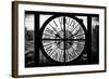 Giant Clock Window - View on Manhattan-Philippe Hugonnard-Framed Photographic Print