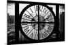 Giant Clock Window - View on Manhattan-Philippe Hugonnard-Mounted Photographic Print