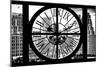 Giant Clock Window - View on Meatpacking District - Manhattan II-Philippe Hugonnard-Mounted Photographic Print