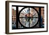 Giant Clock Window - View on Meatpacking District - Manhattan IV-Philippe Hugonnard-Framed Photographic Print