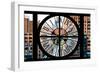 Giant Clock Window - View on Meatpacking District - Manhattan IV-Philippe Hugonnard-Framed Photographic Print