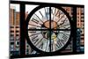 Giant Clock Window - View on Meatpacking District - Manhattan IV-Philippe Hugonnard-Mounted Photographic Print