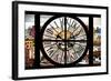 Giant Clock Window - View on Meatpacking District - New York City III-Philippe Hugonnard-Framed Photographic Print