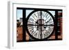 Giant Clock Window - View on Meatpacking District - New York City IV-Philippe Hugonnard-Framed Photographic Print