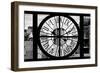 Giant Clock Window - View on Meatpacking District - New York City V-Philippe Hugonnard-Framed Photographic Print