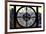 Giant Clock Window - View on Midtown Manhattan-Philippe Hugonnard-Framed Photographic Print