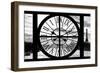 Giant Clock Window - View on Paris at Sunset II-Philippe Hugonnard-Framed Photographic Print