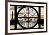 Giant Clock Window - View on Paris at Sunset-Philippe Hugonnard-Framed Photographic Print