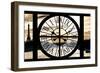 Giant Clock Window - View on Paris at Sunset-Philippe Hugonnard-Framed Photographic Print