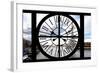 Giant Clock Window - View on Paris with the Eiffel Tower-Philippe Hugonnard-Framed Photographic Print