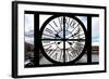 Giant Clock Window - View on Paris with the Eiffel Tower-Philippe Hugonnard-Framed Photographic Print