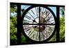 Giant Clock Window - View on the Brooklyn Bridge - Manhattan-Philippe Hugonnard-Framed Photographic Print