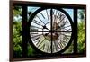 Giant Clock Window - View on the Brooklyn Bridge - Manhattan-Philippe Hugonnard-Framed Photographic Print