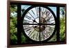 Giant Clock Window - View on the Brooklyn Bridge - Manhattan-Philippe Hugonnard-Framed Photographic Print