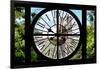 Giant Clock Window - View on the Brooklyn Bridge - Manhattan-Philippe Hugonnard-Framed Photographic Print