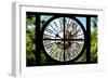 Giant Clock Window - View on the Brooklyn Bridge - Manhattan-Philippe Hugonnard-Framed Photographic Print