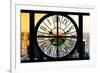 Giant Clock Window - View on the Central Park - New York-Philippe Hugonnard-Framed Photographic Print