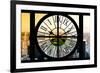 Giant Clock Window - View on the Central Park - New York-Philippe Hugonnard-Framed Photographic Print