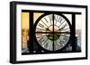 Giant Clock Window - View on the Central Park - New York-Philippe Hugonnard-Framed Photographic Print