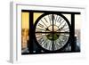 Giant Clock Window - View on the Central Park - New York-Philippe Hugonnard-Framed Photographic Print