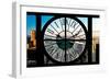 Giant Clock Window - View on the Central Park-Philippe Hugonnard-Framed Photographic Print