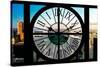 Giant Clock Window - View on the Central Park-Philippe Hugonnard-Stretched Canvas