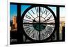 Giant Clock Window - View on the Central Park-Philippe Hugonnard-Framed Photographic Print