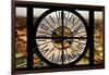 Giant Clock Window - View on the City of London at Dusk II-Philippe Hugonnard-Framed Photographic Print