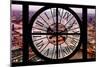 Giant Clock Window - View on the City of London at Dusk V-Philippe Hugonnard-Mounted Photographic Print