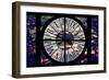 Giant Clock Window - View on the City of London by Night IX-Philippe Hugonnard-Framed Photographic Print